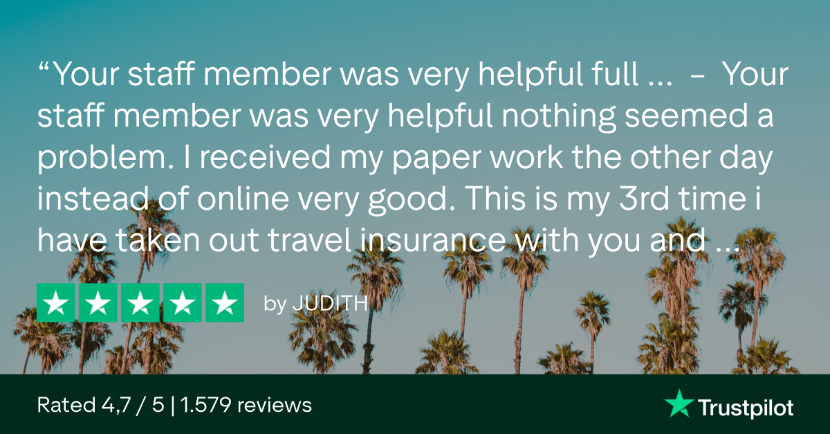 Trustpilot review from Judith