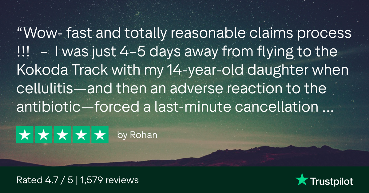 Trustpilot review from Rohan
